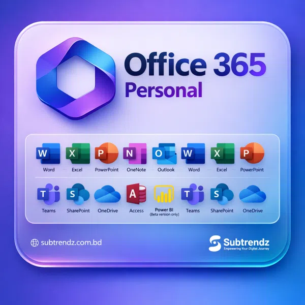 Microsoft Office 365 Premium– 1 Year Genuine License