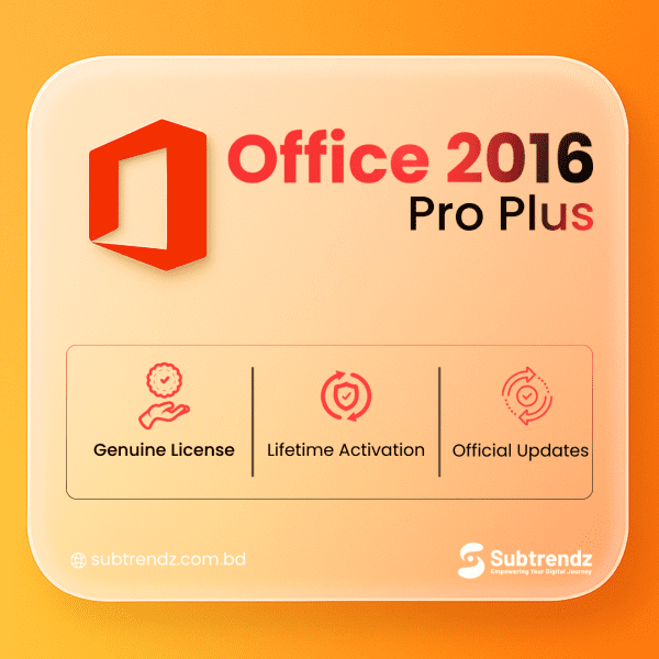 Microsoft Office 2016 Professional Plus Price In Bangladesh