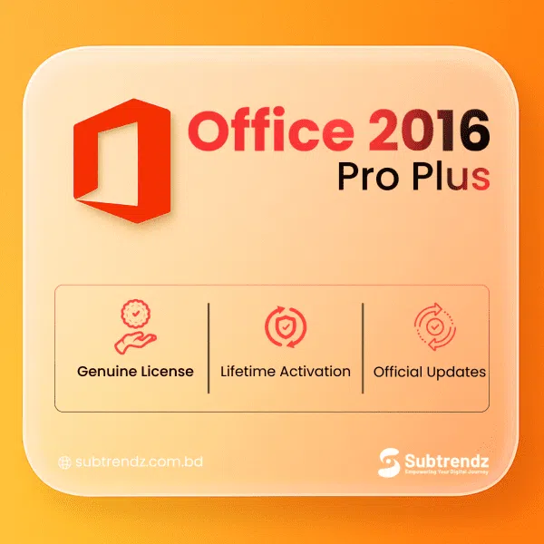 Microsoft Office 2016 Professional Plus Price In Bangladesh