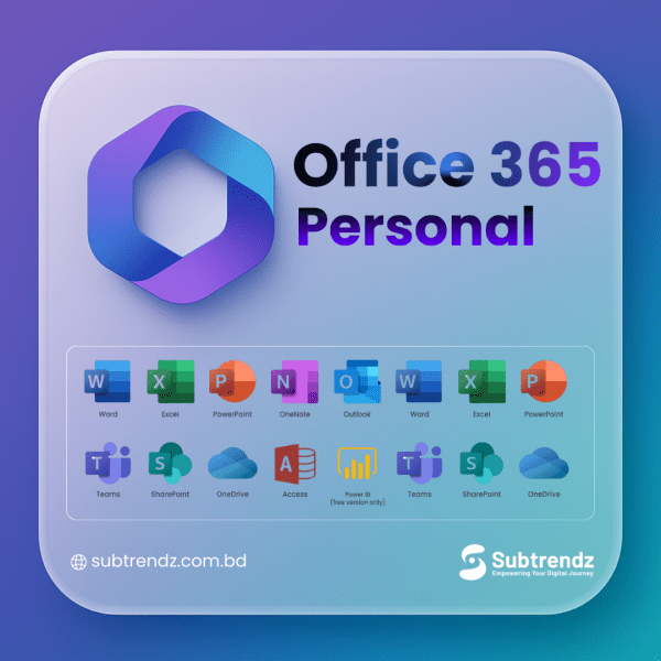 Microsoft Office 365 Professional Plus – 1 Year Genuine License  for BD