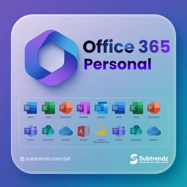 Microsoft Office 365 Professional Plus – 1 Year Genuine License  for BD