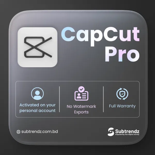 Capcut Pro Subscription Price In Bangladesh