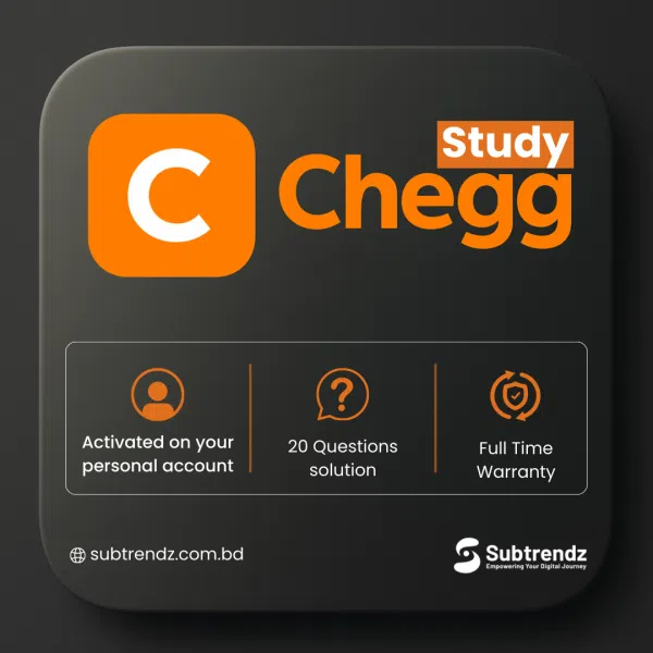 Chegg Study Subscription Price In BD