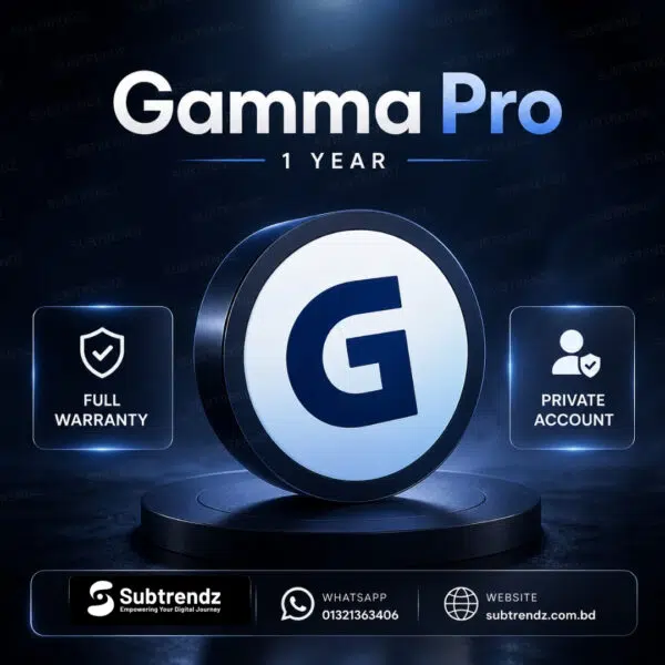 Gamma AI Pro Subscription