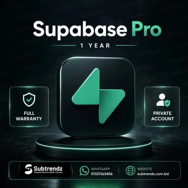 Supabase Pro 1 Year Subscription